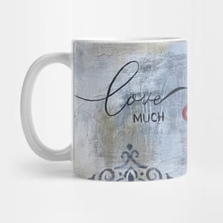 Gold And Grey Sentiment A4 Mug